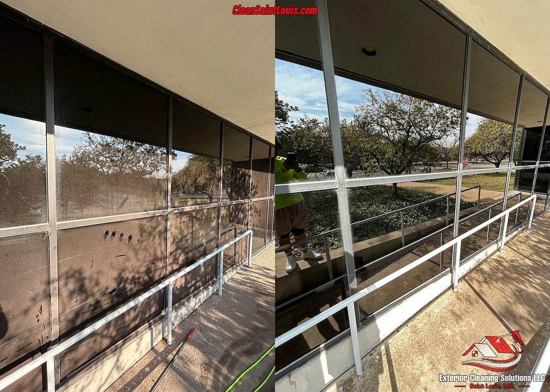 Commercial Window Cleaning in St. Louis, MO – Sparkling Results with Pure Water Technology