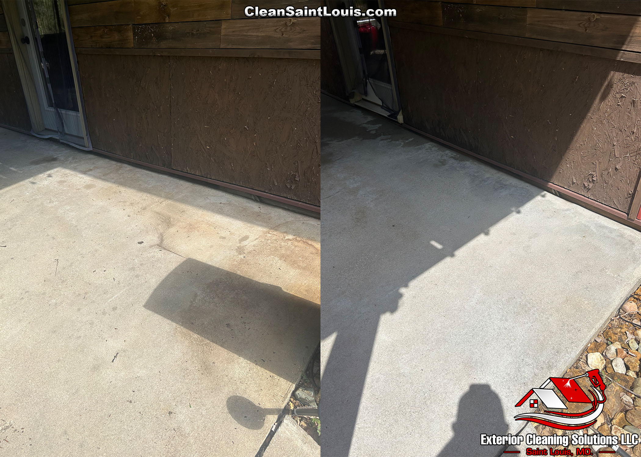 Concrete Cleaning In OFallon, Missouri.