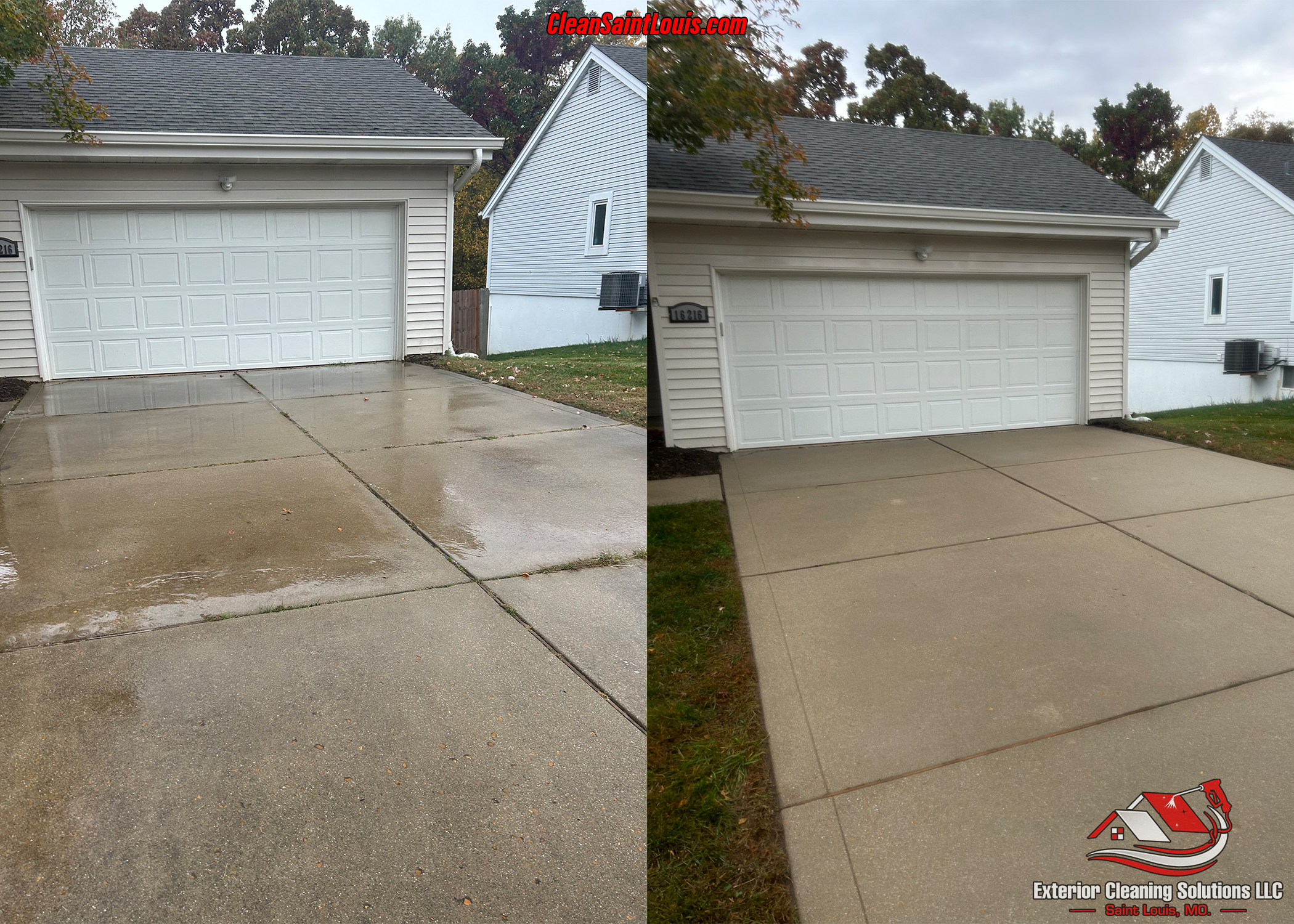 Driveway Washing and Concrete Cleaning in Ballwin, MO.