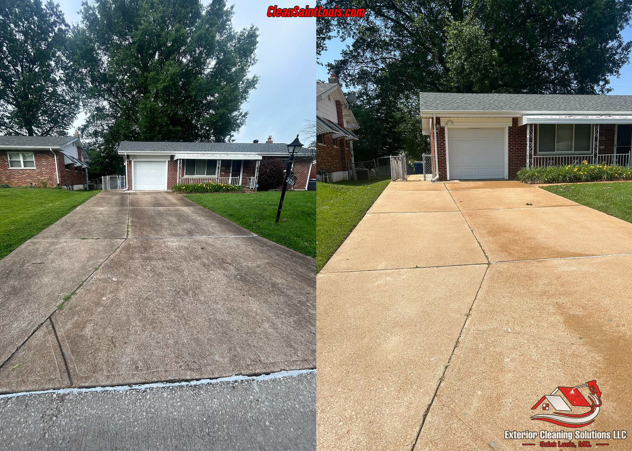 Elite Driveway Cleaning In St. Louis, MO.