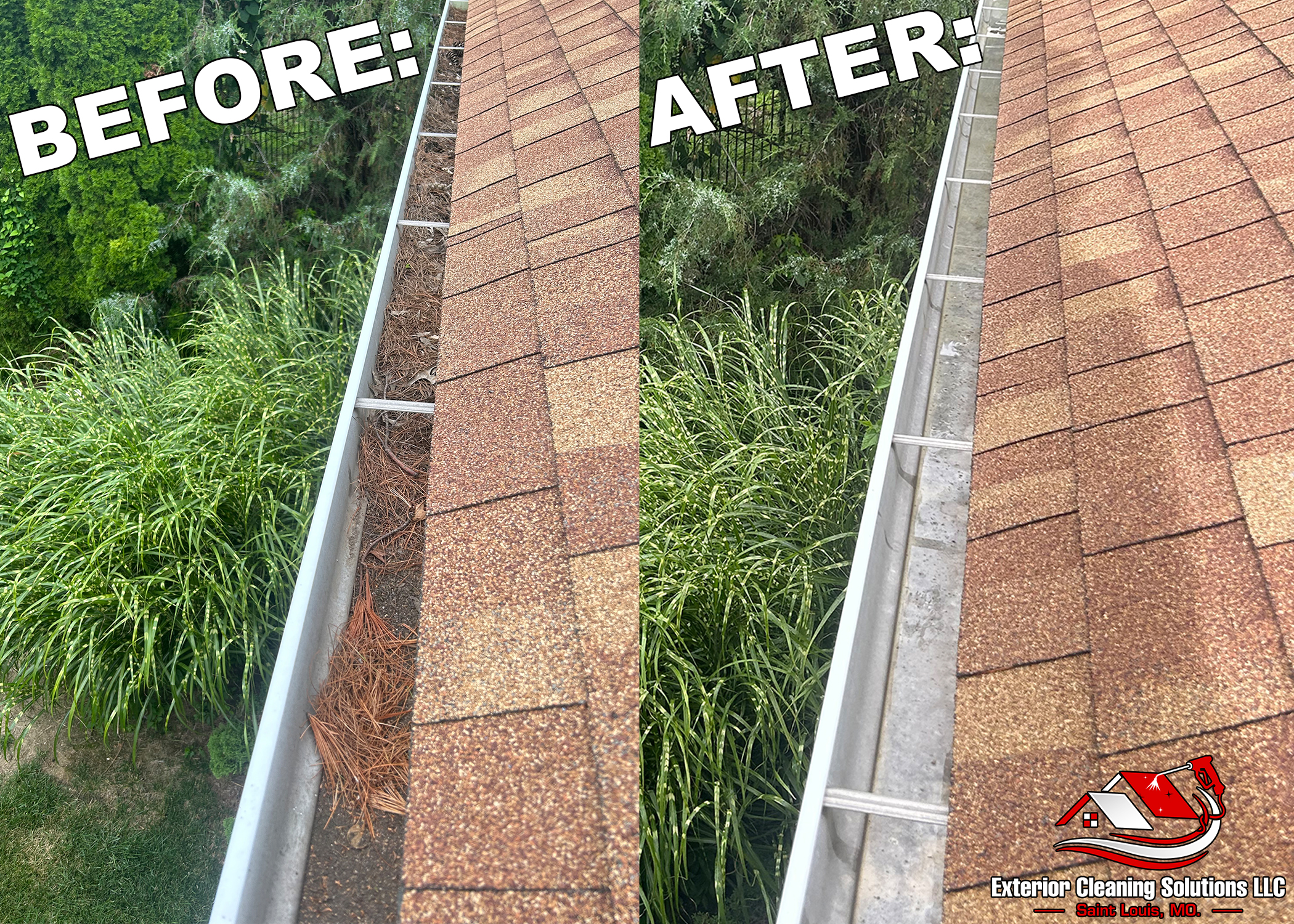 Gutter Cleaning In Chesterfield Missouri