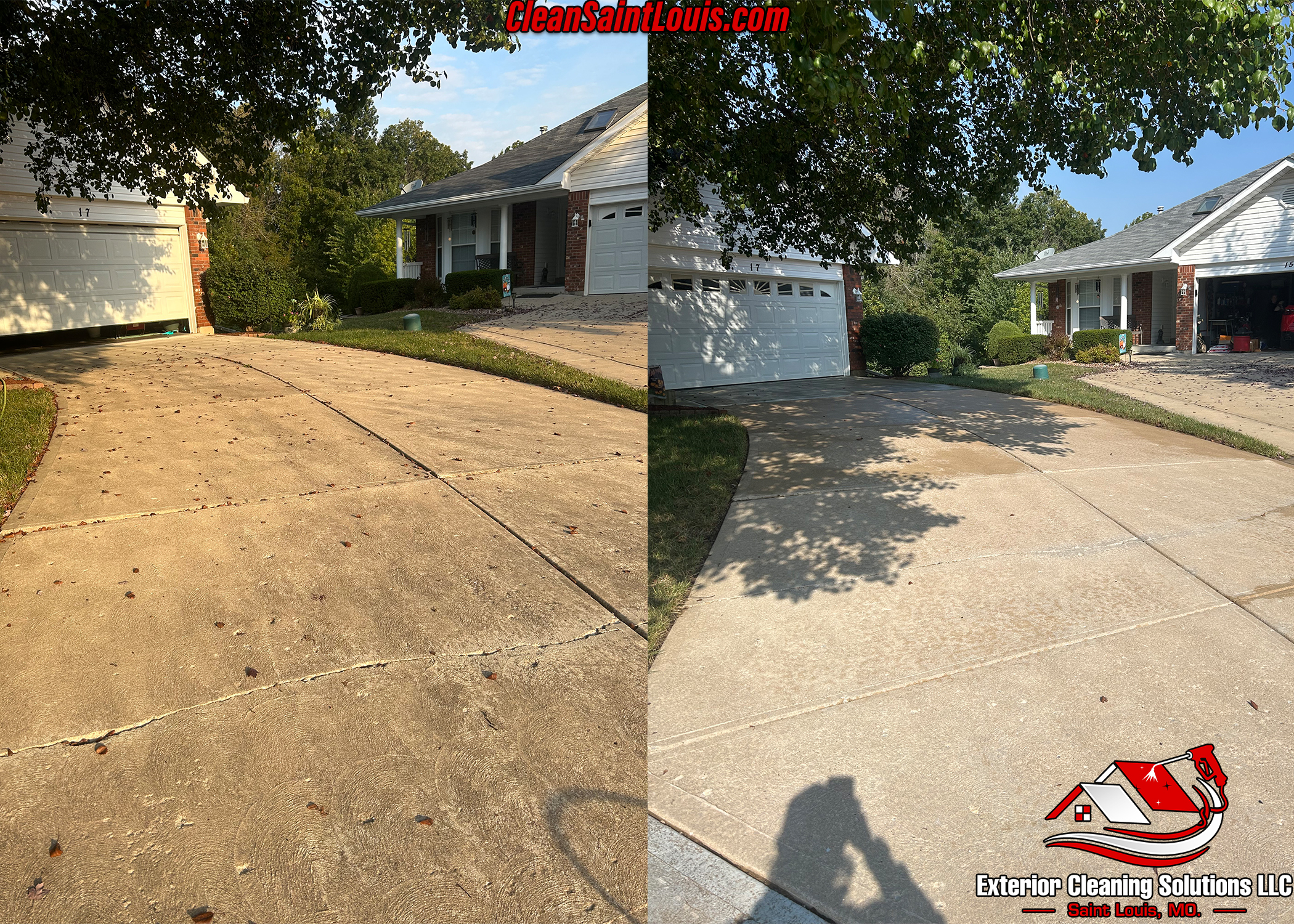 High Quality Driveway Washing in Ofallon, Missouri.