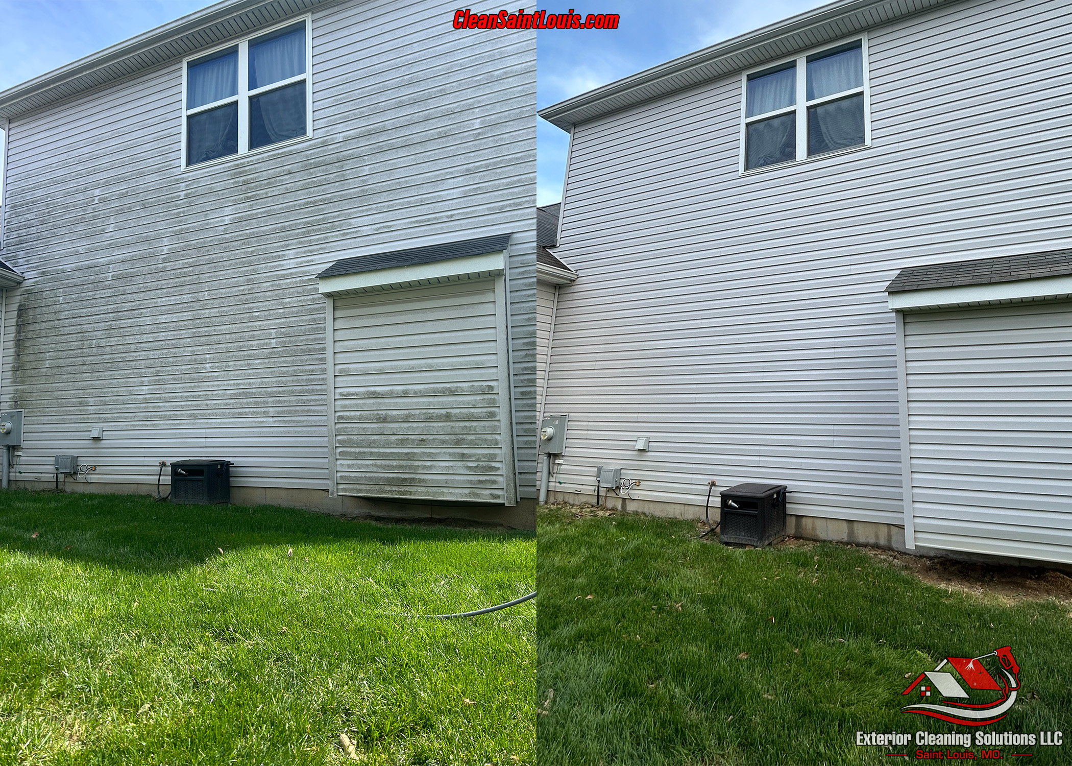 Soft Wash House Washing and Low-Pressure Power Washing in OFallon, MO.